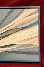 Load image into Gallery viewer, Vintage Original Framed Abstract Painting Oil on Canvas Signed ANDERSON 62”x32”
