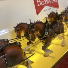 Load image into Gallery viewer, Awesome 70-inch Vintage BUDWEISER ‘World Champion Clydesdale Team’ Light Sign!!

