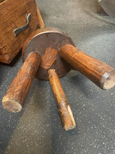 Load image into Gallery viewer, Antique Wood COBBLER&#39;S BENCH 10 Drawers, Stool And Tools Included 1880’s
