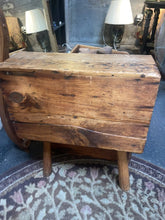 Load image into Gallery viewer, Antique Wood COBBLER&#39;S BENCH 10 Drawers, Stool And Tools Included 1880’s
