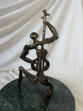 Load image into Gallery viewer, Ossip Zadkine 1890-1967 original Bronze Sculpture “The Guitarist”, 1950-1960!!
