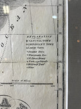 Load image into Gallery viewer, 1851 Framed Case Tiffany and Company Map of the United States 1st Edition!!
