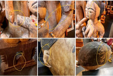 Load image into Gallery viewer, 1950’s Large Oceanic Full Size New Guinea Wooden Sepik Ancestors Statues
