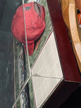 Load image into Gallery viewer, TIGER WOODS Shadowbox Display w/ Multi Signed Game Used Hat, 2nd Buick Win 2004
