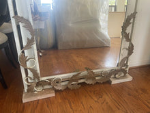 Load image into Gallery viewer, Extra Large full length, old world style iron mirror with vine motif
