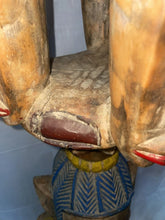 Load image into Gallery viewer, Largre African Ceremonial Ritual Drum Senufo Tribe Ivory coast
