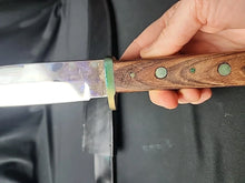 Load image into Gallery viewer, Custom Vintage Bowie Style Knife Marked Unknown Maker Handmade

