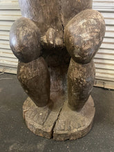 Load image into Gallery viewer, 1930-1950 Large Male Baule Figure &quot;Blolo Bian,&quot; Ivory Coast, Africa 80”!!
