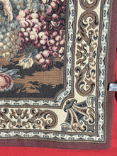 Load image into Gallery viewer, Vintage French Classical Garden Scene Tapestry by Gobelins of Paris, 77”L x 52”H
