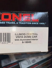 Load image into Gallery viewer, '89 Lionel Illinois Central - 6 Car Passenger Set 'O' &amp; 027 gauge 16044 - 16047
