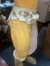 Load image into Gallery viewer, Large Life Size majestic ￼Mexican Native Aztec Inca Clay Warrior Statue 81”
