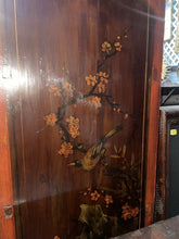 Load image into Gallery viewer, Antique 19th Century ￼Chinese ￼Wood Black Lacquer 3 Tiered Cabinet ￼87” X 40” !!
