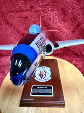 Load image into Gallery viewer, Vintage P-80 Shooting Star Lockheed Martin Airplane Mahogany Wood Model
