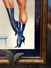 Load image into Gallery viewer, Hand Signed Vampirella Art Print Framed 28x16 Personalized Autograph Pin-Up
