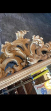 Load image into Gallery viewer, Extra Large Wood Carved Ornate Beveled Mirror￼ 7’ X 6’
