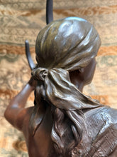 Load image into Gallery viewer, JC2 - Antique Charles Coudray ‘SEMIRAMIS’ 35” Bronze Statue ARTIST PROOF, SIGNED
