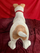 Load image into Gallery viewer, Vintage Large Fiberglass 48" Jack Russell Terrier Dog Store Advertising Display
