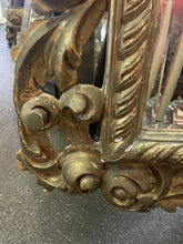 Load image into Gallery viewer, #165 Antique Large Gold Gilt Beveled Wood Mirror 67” X 48”
