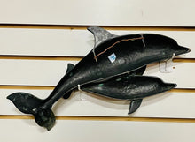 Load image into Gallery viewer, RARE Vintage SPI (San Pacific Int’l) Pair Set of 2 DOLPHINS BRASS Sculptures
