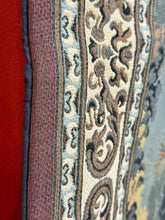 Load image into Gallery viewer, Vintage French Classical Garden Scene Tapestry by Gobelins of Paris, 77”L x 52”H
