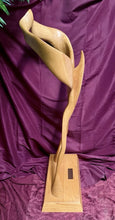 Load image into Gallery viewer, JC3 - Original CANDACE KNAPP Signed Wood Sculpture CRESCENDO 56” One Of A Kind
