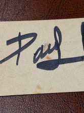 Load image into Gallery viewer, 1964 TCG / Topps Beatles #3 Card, Dual SIGNED PAUL McCARTNEY Autographs, RAW
