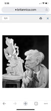 Load image into Gallery viewer, Ossip Zadkine 1890-1967 original Bronze Sculpture “The Guitarist”, 1950-1960!!
