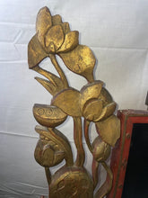 Load image into Gallery viewer, Large Ornate Antique Chinese, Unique Wood Framed Mirror 1927
