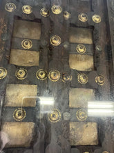 Load image into Gallery viewer, Antique Door Console Table, Dark Tone Wood Indian Handcarved Unique!!!
