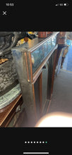 Load image into Gallery viewer, Baseball Mirror Showcase With Vintage Replica Items
