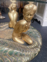 Load image into Gallery viewer, Custom made mid century art nouveau style set of coffee table and end tables!!
