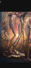 Load image into Gallery viewer, High Relief Art Display Depicting The Three Graces From Roman Mythology Signed
