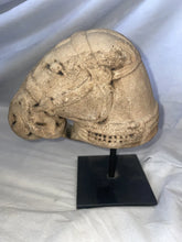 Load image into Gallery viewer, Ancient Indian sandstone horse head mounted on metal base￼ 1st-2nd Century BCE!!
