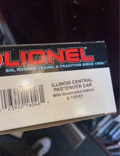 Load image into Gallery viewer, '89 Lionel Illinois Central - 6 Car Passenger Set 'O' &amp; 027 gauge 16044 - 16047
