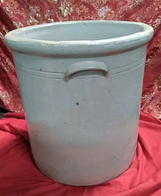 Load image into Gallery viewer, Large Antique Monmouth Illinois Pottery No. 20 Gallon Crock 21”
