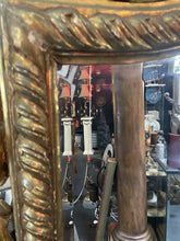 Load image into Gallery viewer, #165 Antique Large Gold Gilt Beveled Wood Mirror 67” X 48”
