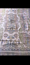 Load image into Gallery viewer, Antique Late 19th century tapestry from India or Bengal Kantha 8’x6’!!
