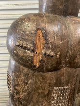 Load image into Gallery viewer, 1930-1950 Large Male Baule Figure &quot;Blolo Bian,&quot; Ivory Coast, Africa 80”!!
