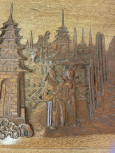 Load image into Gallery viewer, Vintage Mid Century Chinese Carved Teak Trunk George Zee &amp; Co.
