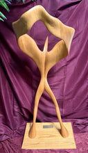 Load image into Gallery viewer, JC3 - Original CANDACE KNAPP Signed Wood Sculpture CRESCENDO 56” One Of A Kind
