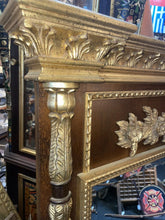 Load image into Gallery viewer, Large Larbarge vintage, Italian Mid Century gold ornate Mirror
