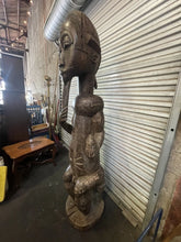 Load image into Gallery viewer, 1930-1950 Large Male Baule Figure &quot;Blolo Bian,&quot; Ivory Coast, Africa 80”!!
